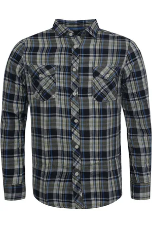Ben Sherman Slim Fit Mens Navy Shirt - Cotton - Size Small