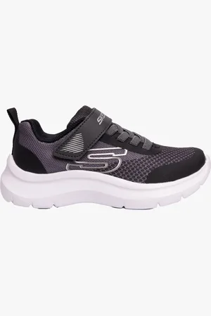 Skechers 403879L/CCBK SKECH FAST - SOLAR-SQUAD Boys Sport Charcoal/ - Size UK 10 Kids