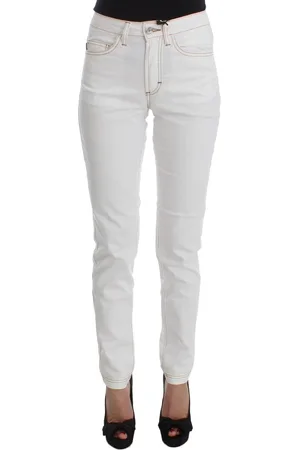 Roberto Cavalli WoMens Cotton Blend Slim Fit Jeans material_cotton - Size 26 (Waist)