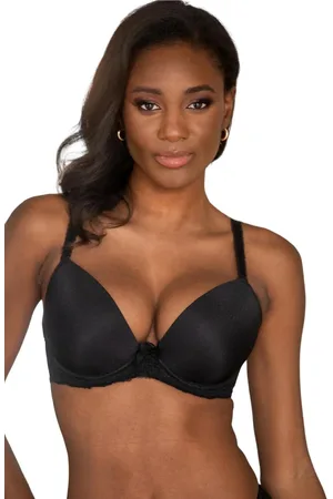 Pour Moi Womens 14814 Flora Plunge Push-Up T-Shirt Bra - Elastane - Size 32B
