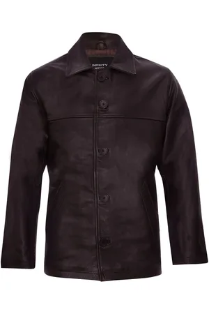 Infinity Mens Classic Cowhide Box Jacket - - Size X-Large