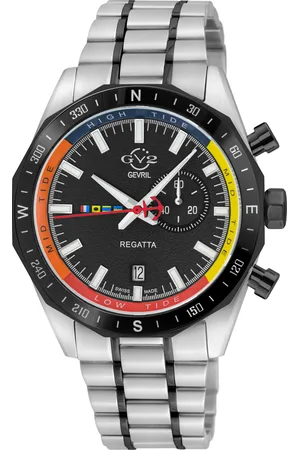 GV2 by Gevril 42901B Mens Freccia Chronograph Swiss Quartz Watch - - One Size