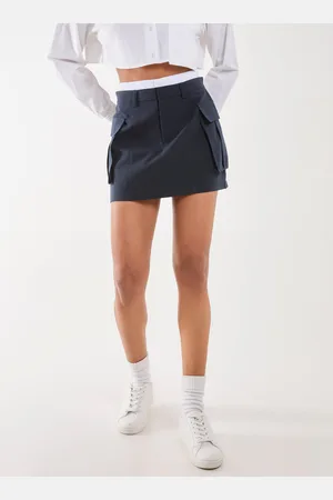 Pink Vanilla Womens Boxer Style Utility Mini Skirt - - Size 14 UK
