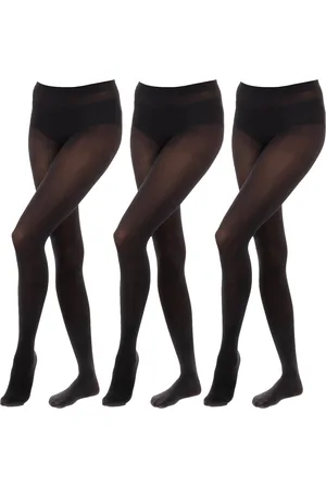 Vignoni Womens Pack-3 Tight Microfiber Panties of 50 Deniers MICRO-50 woman - - Size Large