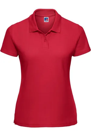Russell Athletic Womens/Ladies Classic Plain Polycotton Polo Shirt (Classic ) - Size 8 UK