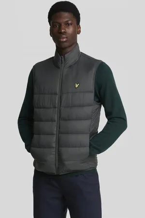 Lyle & Scott Mens Wadded Gilet - - Size Medium