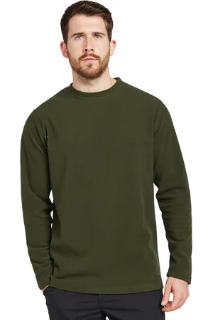 Peter Storm Mens Bracken Crew Recycled Fleece Top, Lightweight Mid-layer - - Size Small