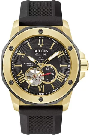 BULOVA Marine Star Mens Watch 98A272 Silicone - One Size