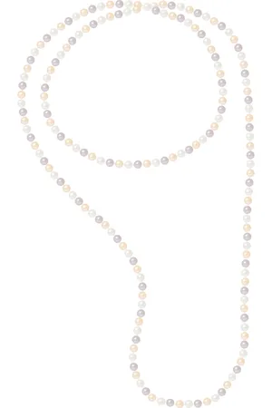 Diadema Womens - Necklace - OPERA Real Freshwater Pearls - - One Size