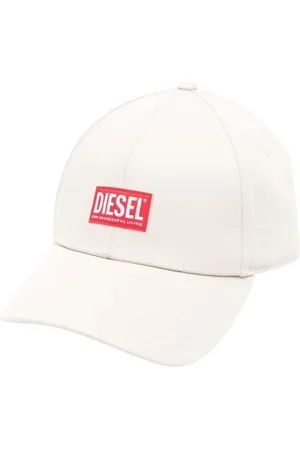 Diesel Mens Patch Logo Cap Cotton - Size Medium