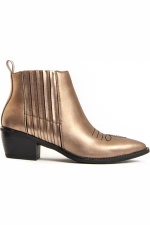 Montevita Womens Heel Ankle Boot Espuela In - Size EU 38