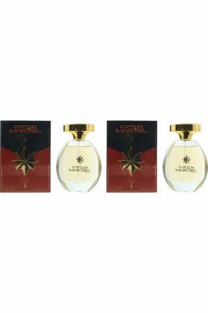 Marvel Womens Captain Eau de Parfum 100ml x 2 - - One Size