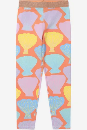 Stella McCartney Girls Shell Print Leggings in - Size 14Y