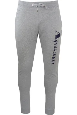 Aquascutum Mens Logo Sweat Pants material_cotton - Size 2XL