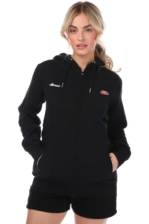 Ellesse Womens Henicea Full Zip Hoody in Cotton - Size 6 UK