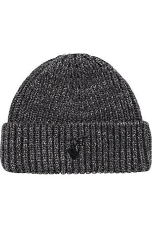 OFF-WHITE Mens Hand Off Logo Lurex Beanie - One Size