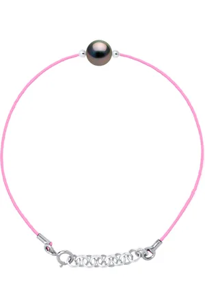 Diadema Womens - Bracelet - Pink Nylon -Tahiti Pearl - - One Size