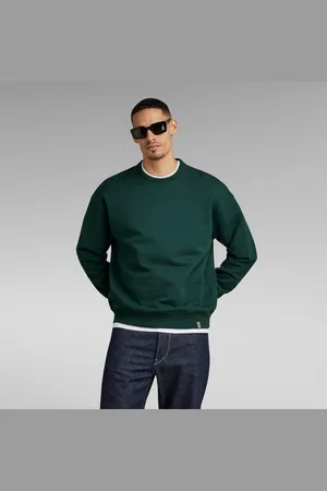 G-Star Mens G-Star RAW Unisex Essential Loose Sweater - Cotton - Size X-Small
