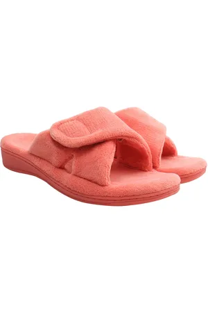 Vionic Relax Terry Womens Slippers - Size UK 3