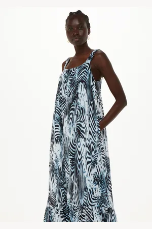 Whistles Womens Warped Tiger Rhea Dress - - Size 10 UK