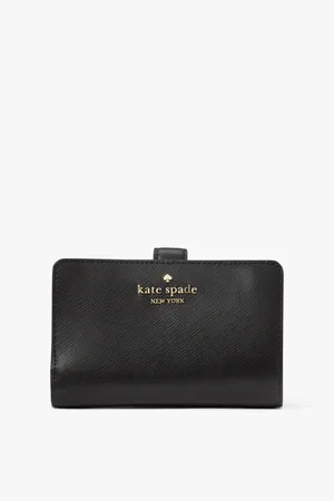 Kate Spade Womens Madison Saffiano Leather Medium Compact Bifold Wallet - - One Size
