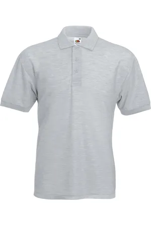 Fruit Of The Loom Mens 65/35 Pique Short Sleeve Polo Shirt - - Size X-Large
