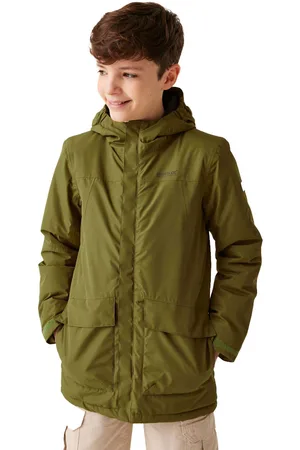 Regatta Boys Farbank Waterproof Breathable Parka Jacket - - Size 13Y