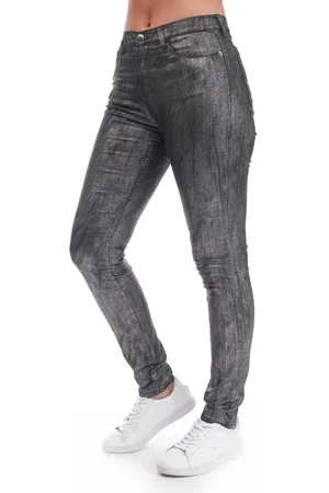 Emporio Armani Womens J20 Skinny-Fit Jeans in Cotton - Size 24W/32L