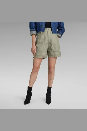 G-Star Womens G-Star RAW Fatigue Shorts - Cotton - Size 26 (Waist)