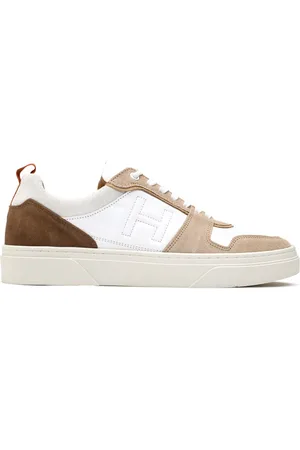 Hackett Mens Hackney Dextair Trainers - Leather - Size UK 10