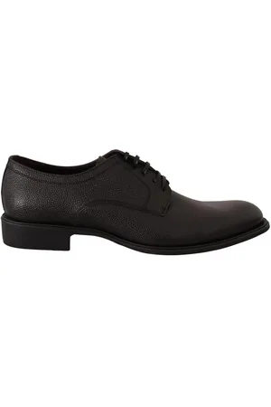 Dolce & Gabbana Mens Leather Lace Up Formal Derby Shoes - Size 40.5 EU/IT