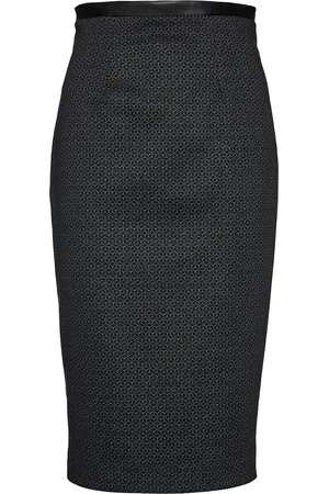 Conquista Womens Print Punto di Roma Pencil Skirt - - Size EU 36 (Womens)