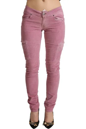 ACHT WoMens Cotton Low Waist Skinny Denim Cargo Jeans - Size IT 40 (Women