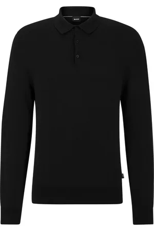 HUGO BOSS Mens Gemello Knitted Polo - Size 2XL