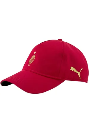 PUMA Mens AC Milan 120th Anniversary Adjustable Fit Unisex Cap 022695 01 Cotton - One Size