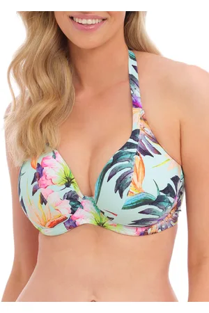 Fantasie Womens Paradiso Halter Bikini Top - Polyamide - Size 32D
