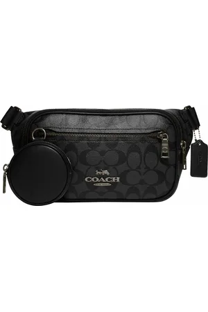 Coach Mens Elias Belt Bag in Signature - - One Size