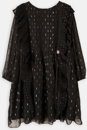 Angel & Rocket Girls Charlotte Lurex Spot Dress - - Size 9Y