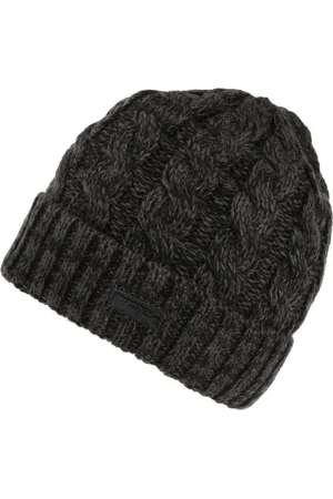 Regatta Mens Harrell Iii Cable Knit Winter Beanie Hat - - One Size