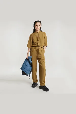 G-Star Womens G-Star RAW Fluid Jumpsuit - viscose - Size Large