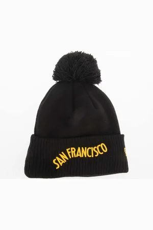 New Era Mens Accessories Golden State Warriors NBA Knit Beanie in - Size Medium/Large