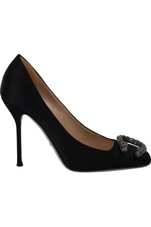 Gucci Pre-owned Womens Dionysus Embellished Pumps in Satin - Size EU 37