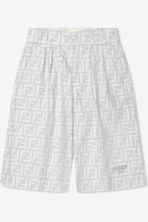 Fendi Boys FF Logo Shorts in - Size 10Y