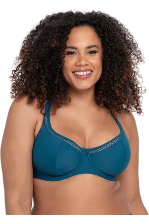 Curvy Kate Womens First Class Balcony Bikini Top - Nylon - Size 34D