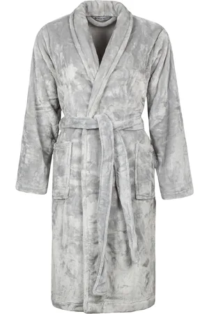 Heat Holders Womens - Ladies Fleece Dressing Gown for Winter - Ice - Size Small