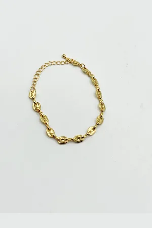 SVNX Womens Chain Link Bracelet - Brass (archived) - One Size