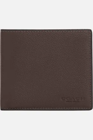 Coach Mens Coin Wallet in Sport Calf - Leather - One Size