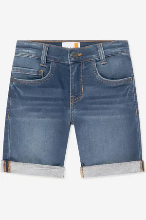 Timberland Boys Denim Knot Bermuda Shorts in - Size 16Y