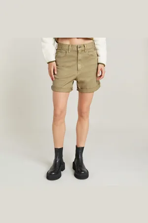 G-Star Womens G-Star RAW Loose 5 Pocket Shorts - Cotton - Size 28 (Waist)