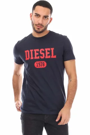 Diesel Mens T-Diegor 1-A T-Shirt in Cotton - Size Large